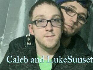 Caleb_and_LukeSunset