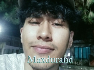 Maxdurand